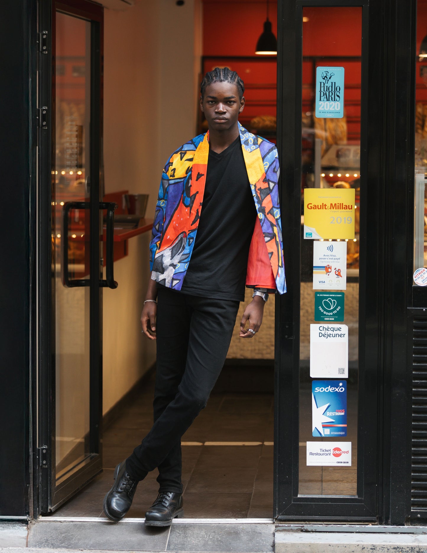 Kimono Aengus - Collection A.Kith x Lemonade Stand Designs - Blue Lemons