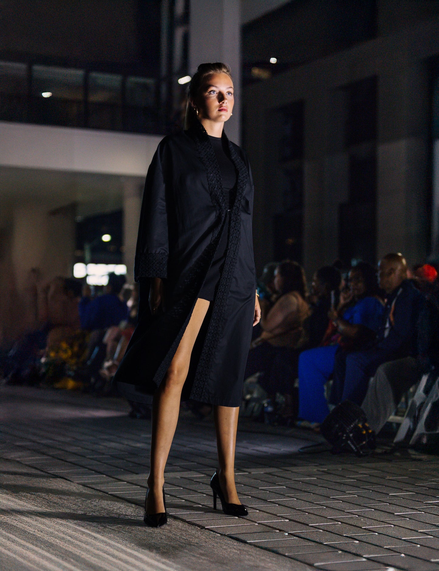 Kimono Antigone - Noir absolu