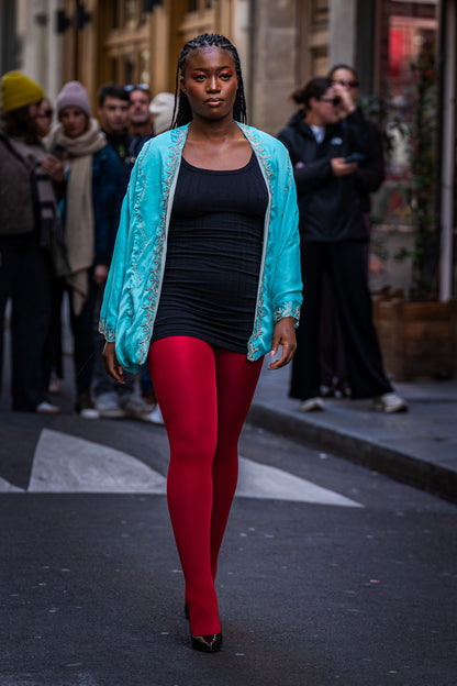 Kimono Aengus - Collection A.Kith x Khush Mizaj - Turquoise