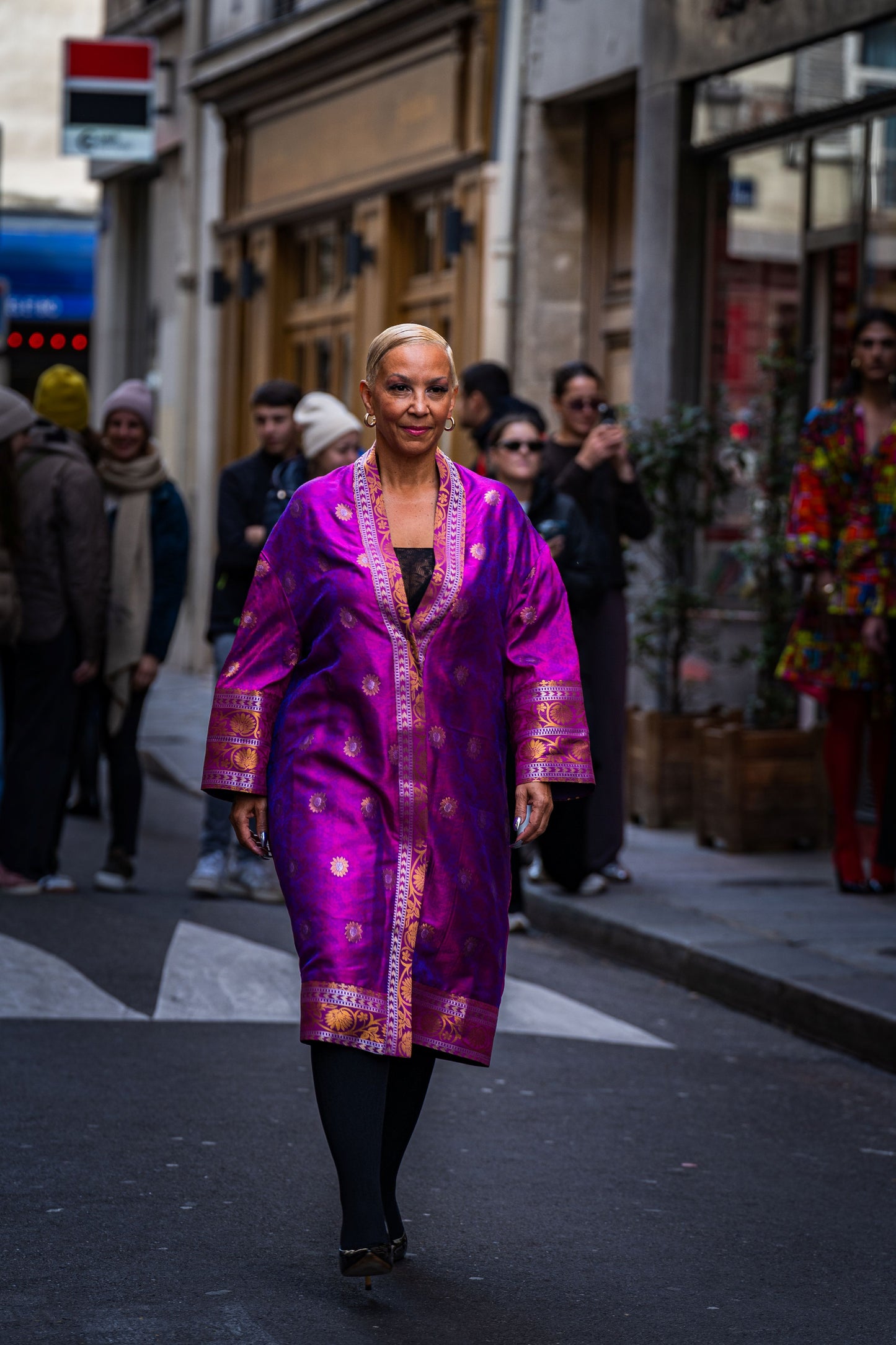 Kimono Antigone - Collection A.Kith x Khush Mizaj - Violet