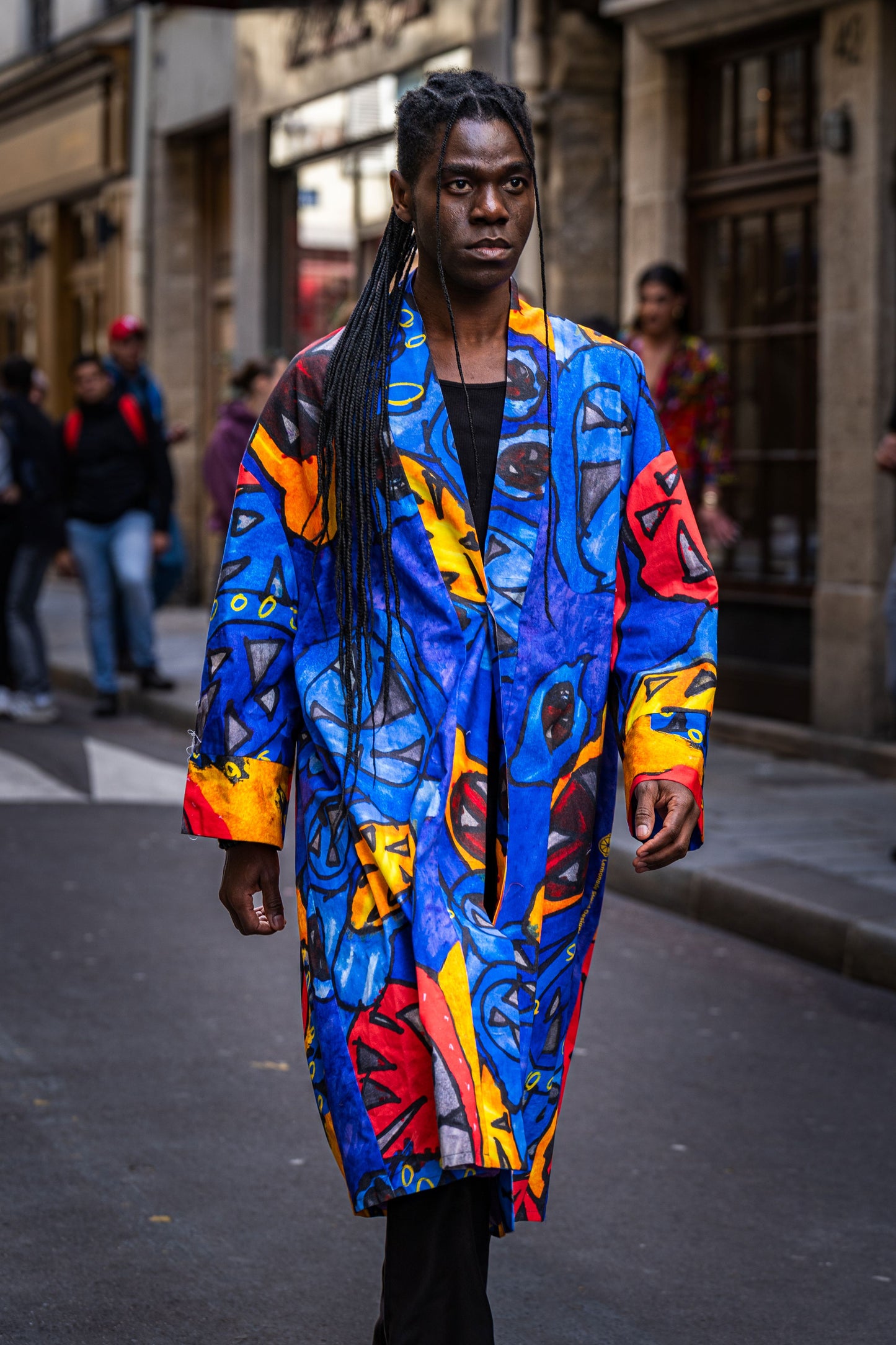 Kimono Antigone - Collection A.Kith x Lemonade Stand Designs - Blue Lemons