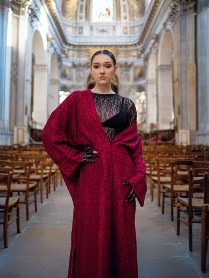 Kimono Antigone - Rose rose