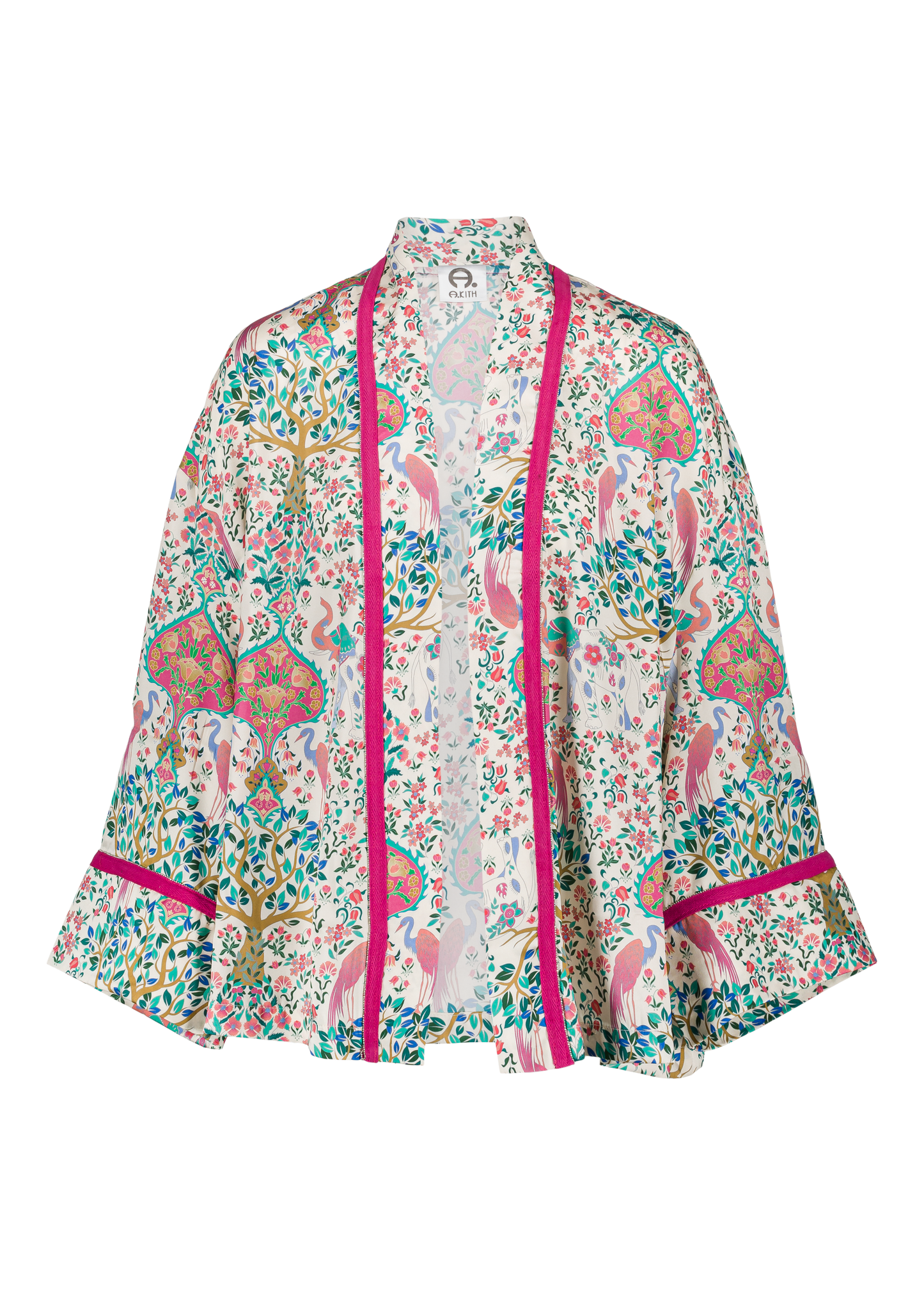 Kimono Aengus - Satin Flamboyant