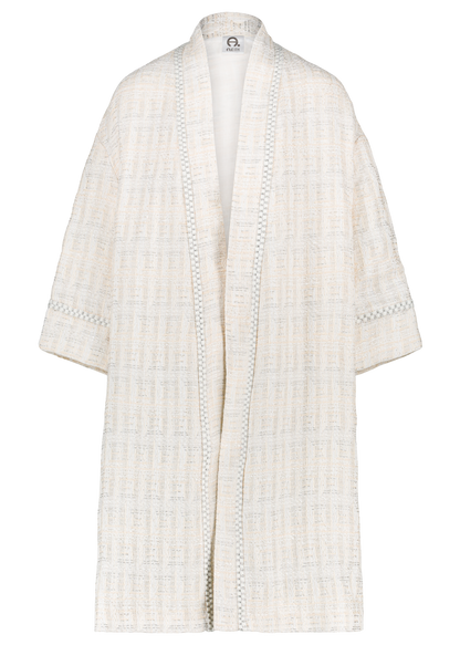 Kimono Antigone - Tweed écru